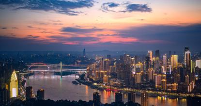 Chongqing's summer night glows with charm and vitality